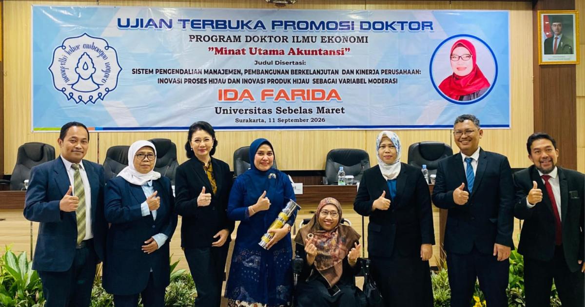images/article_img_Ida_Farida_Dosen_Harkat_Negeri_Raih_Gelar_Doktor_Ekonomi_UNS,_Teliti_Peran_Pengendalian_Manajemen_dan_Inovasi_Hijau.jpg